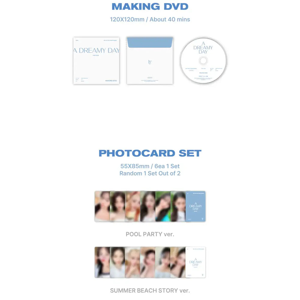 IVE - A Dreamy Day : The 1st Photobook - IVE - Photobook - Harumio