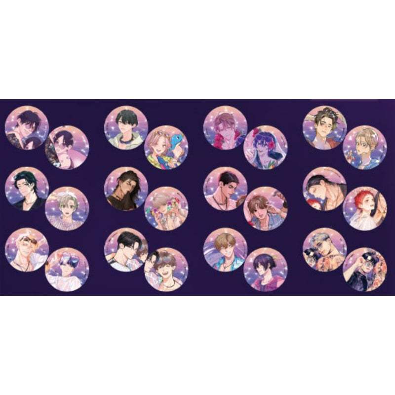 BL Award 2025 Bright Night Pool Goods - Shimmering Can Badge - BL Award 2025 - Can Badge - Harumio