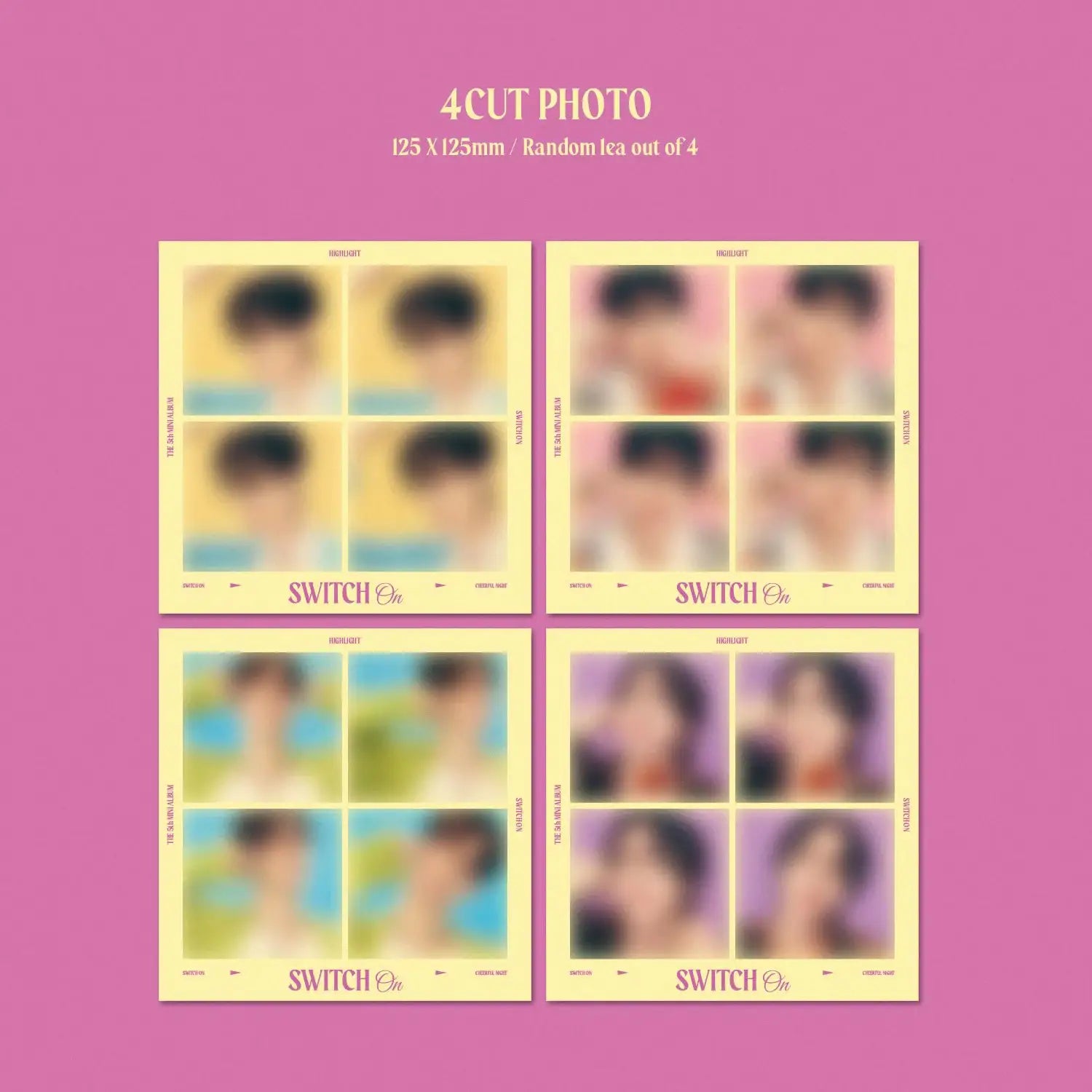 Highlight - Switch On : 5th Mini Album (Digipack Version) - Highlight - Album - Harumio