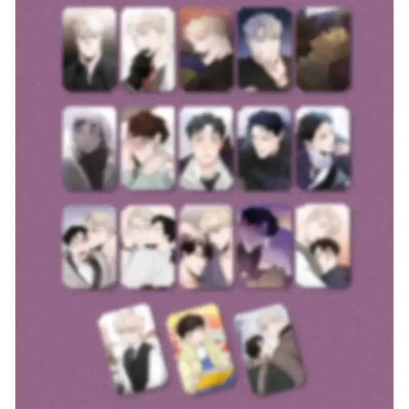 Roses and Champagne - Collection Photocards - Lezhin - Photo Card - Harumio