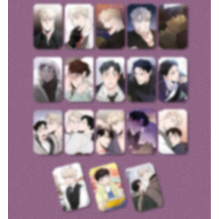 Roses and Champagne - Collection Photocards