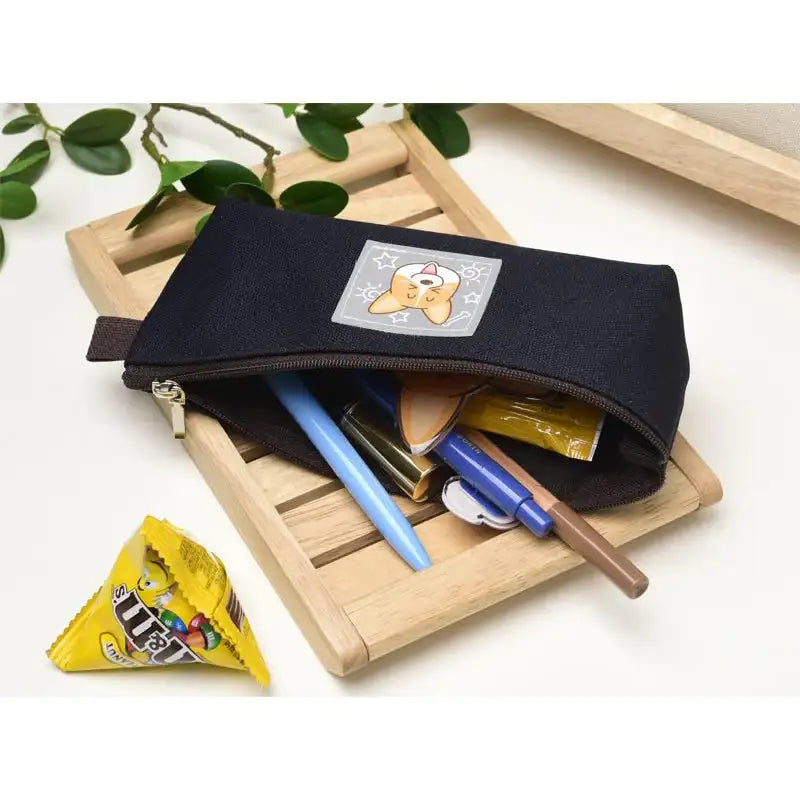 Welshcorgi Mr.Lee - Label Slim Pouch - Soone Content - Pouch - Harumio