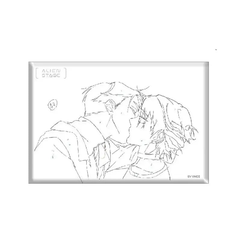 Alien Stage - Lineart Badge Set + Raster Card Set - Alien Stage - Badge - Harumio