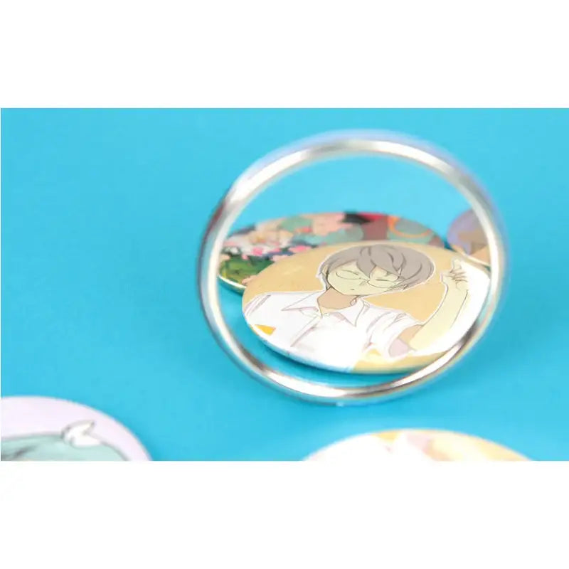 I Don't Want This Kind Of Hero - Round Pin Mirror - Webtoon Shop - Mirrors - Harumio