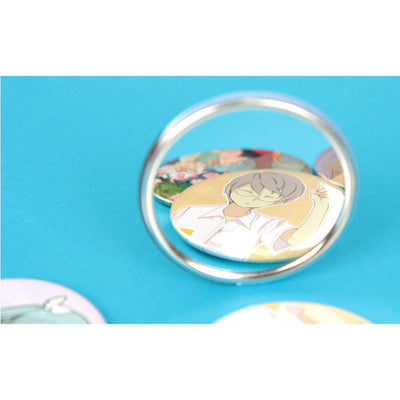 I Don't Want This Kind Of Hero - Round Pin Mirror