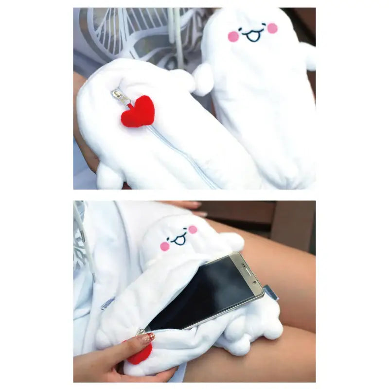 Anonymous - Doll Plush Pencil Case Pouch - Soone Content - Pouches - Harumio