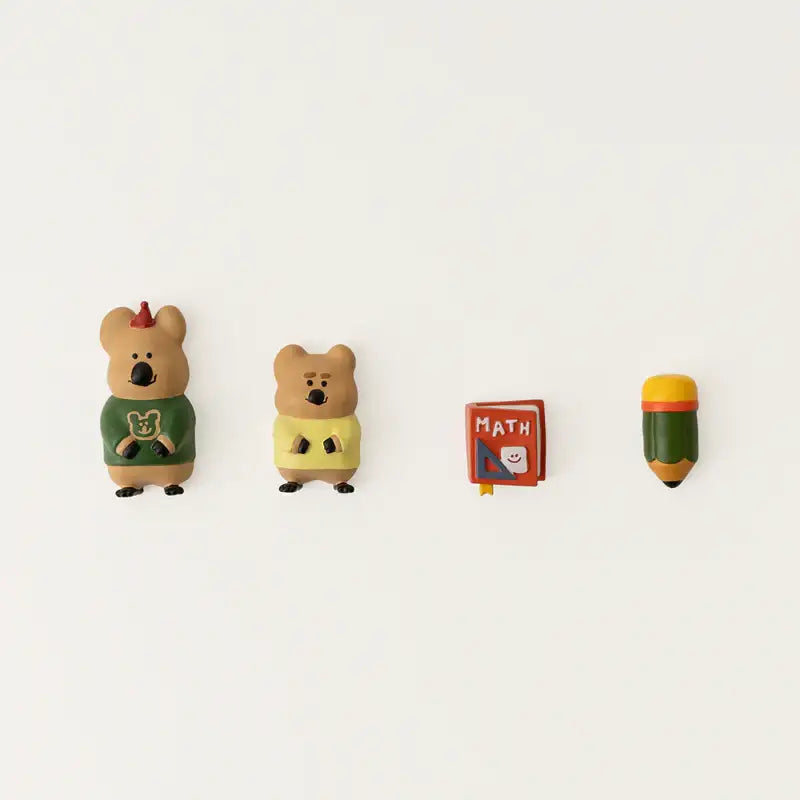 Dinotaeng - Quokka in School Magnet - Dinotaeng - Magnets - Harumio