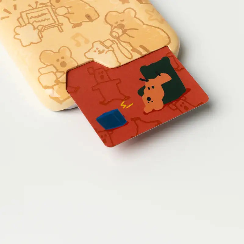 Dinotaeng - Boxville Doodle Card Case - Dinotaeng - Phone Cases - Harumio