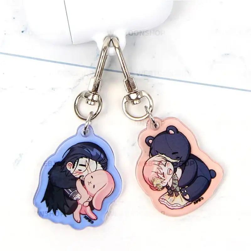 Another Typical Romance Fantasy - Double-Sided Acrylic Keyring 2 - Webtoon Shop - Keyring - Harumio