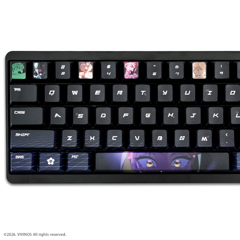 ALIEN STAGE x FUMOKORE Keycap Set