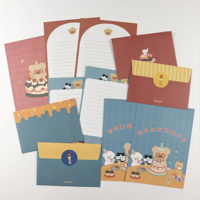 Teteum - Congrats Letter Set - Teteum - Letter Sets - Harumio