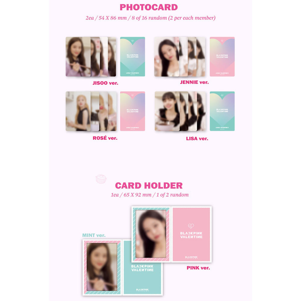 Blackpink - The Game Photocard Collection (Lovely Valentine's Edition)