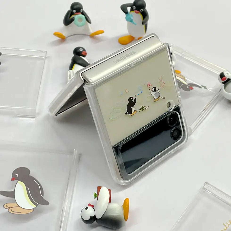 Day Needs - Pingu Z Flip3 Case - Day Needs - Home & Living, Accessories - Harumio