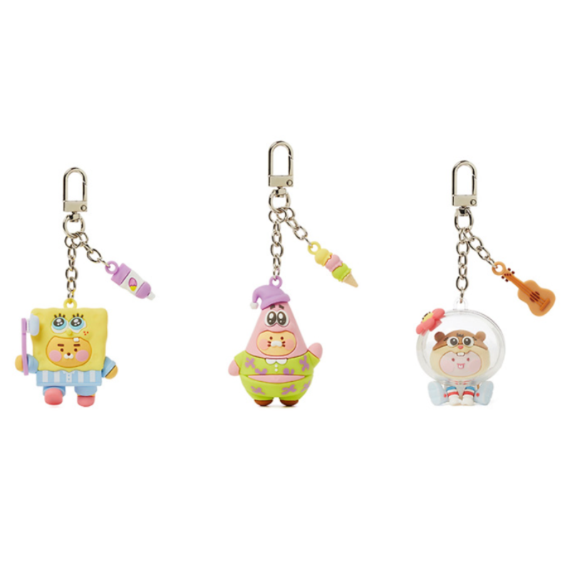 SpongeBob x Kakao Friends - Figure Keyring