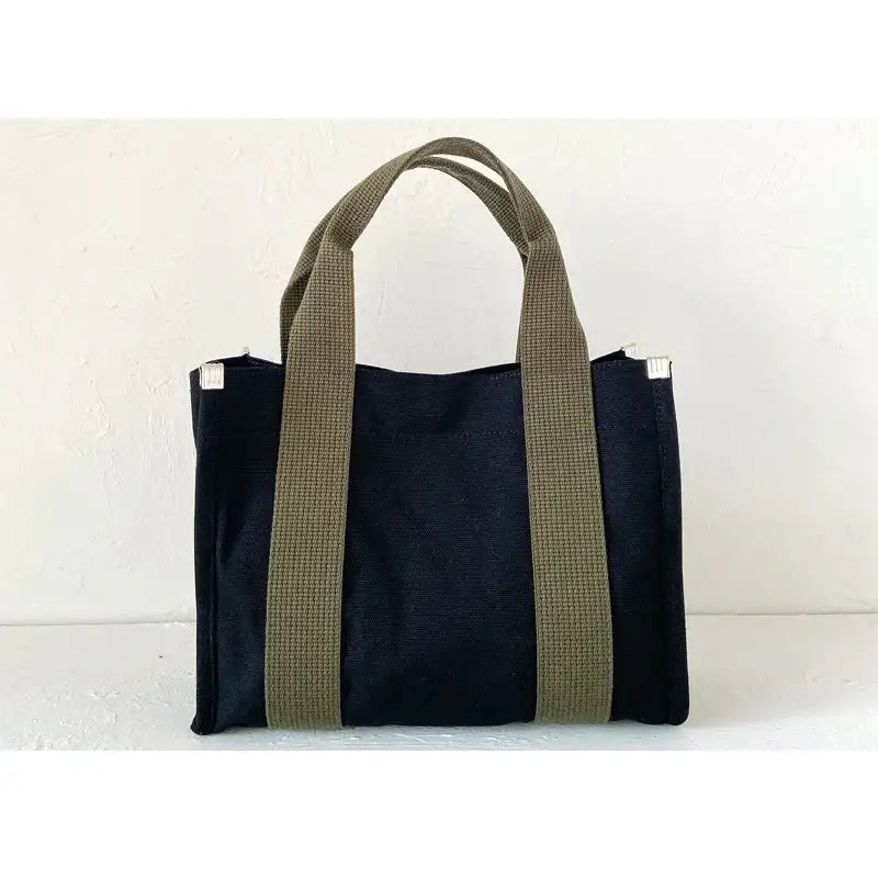 Merong Haechi - Webbing Cross Eco Bag (Black) - Soone Content - Eco Bags - Harumio