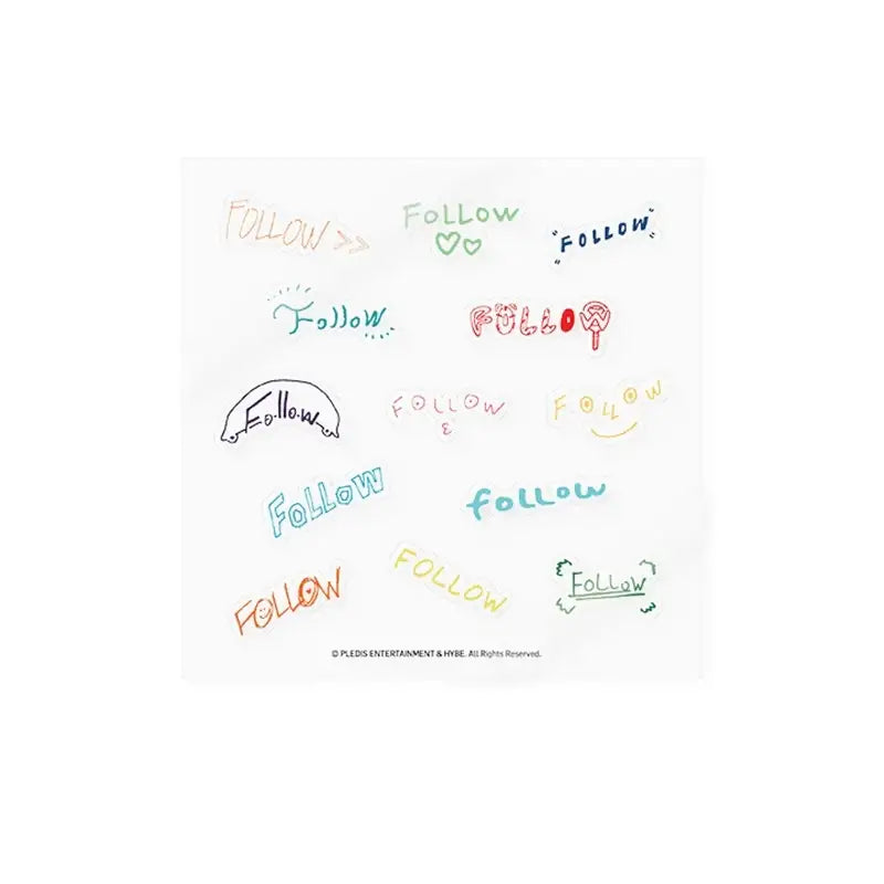 SEVENTEEN - Follow - Sticker Set - SEVENTEEN - sticker - Harumio