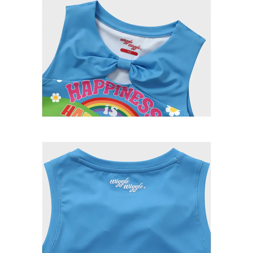 Wiggle Wiggle x Childy - Water Sleeveless Top - Wiggle Wiggle - Swim Top - Harumio