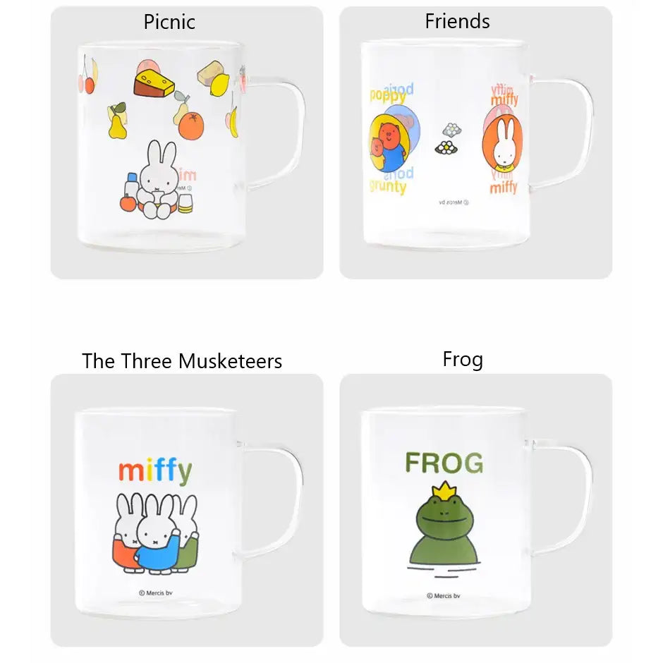 Day Needs - Miffy Glass Cup Set - Day Needs - Home & Living, Accessories - Harumio