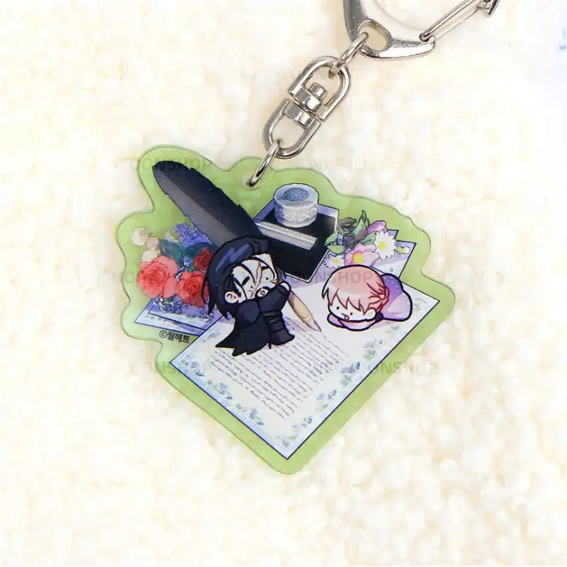 Another Typical Romance Fantasy - Double-Sided Acrylic Keyring - Webtoon Shop - Keyring - Harumio