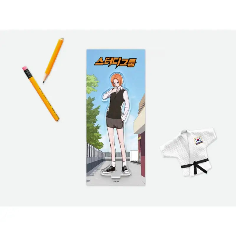 Study Group - Acrylic Stand - Webtoon Friends - Acrylic Stand - Harumio