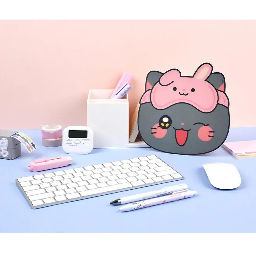 Meow Man - Sleeping Mask Mousepad - Webtoon Friends - Home & Living, Accessories - Harumio