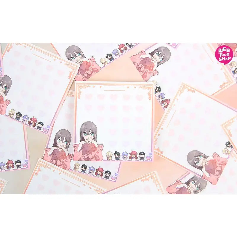 Exciting Strategy - Memo Pad - Webtoon Shop - Memo Pads - Harumio