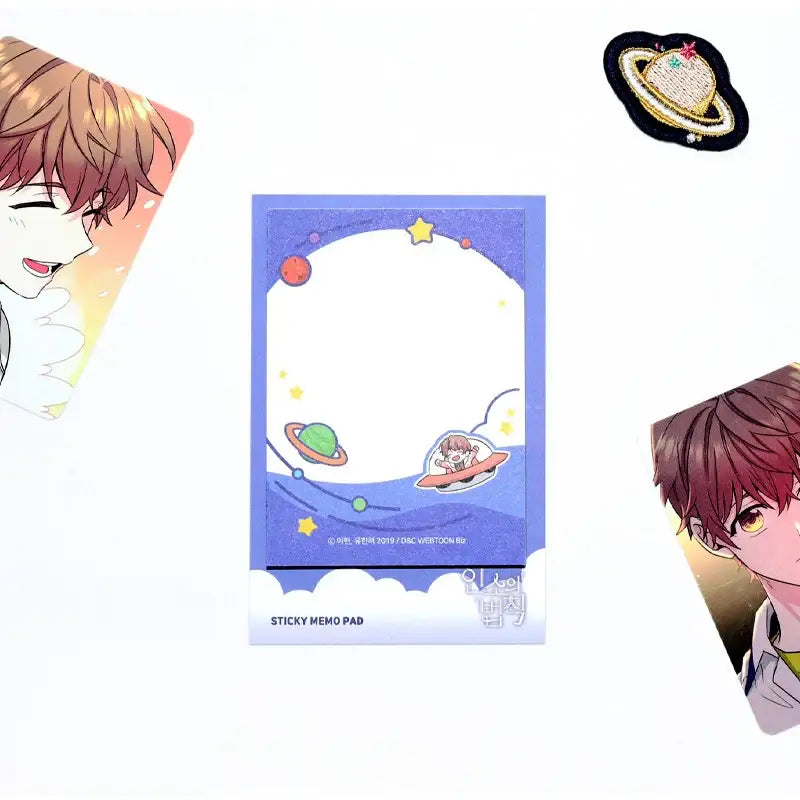 Inso’s Law - Sticky Memo Pad - Soone Content - Stationery - Harumio