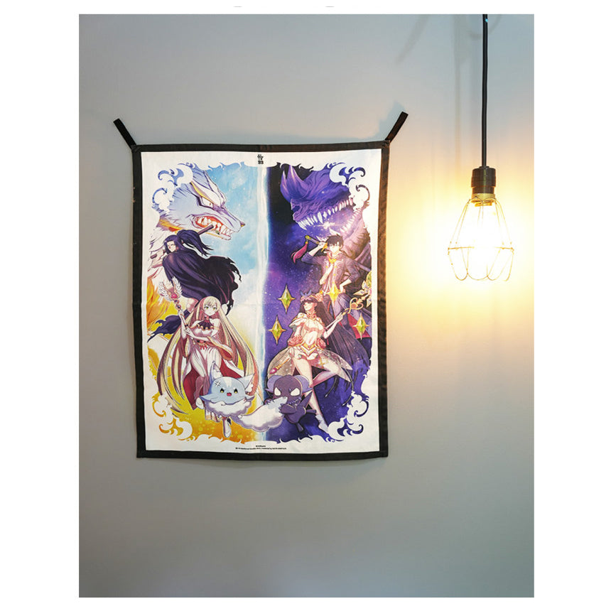 +99 Reinforced Wooden Stick - Fabric Poster - Webtoon Friends - Home & Living, Accessories - Harumio