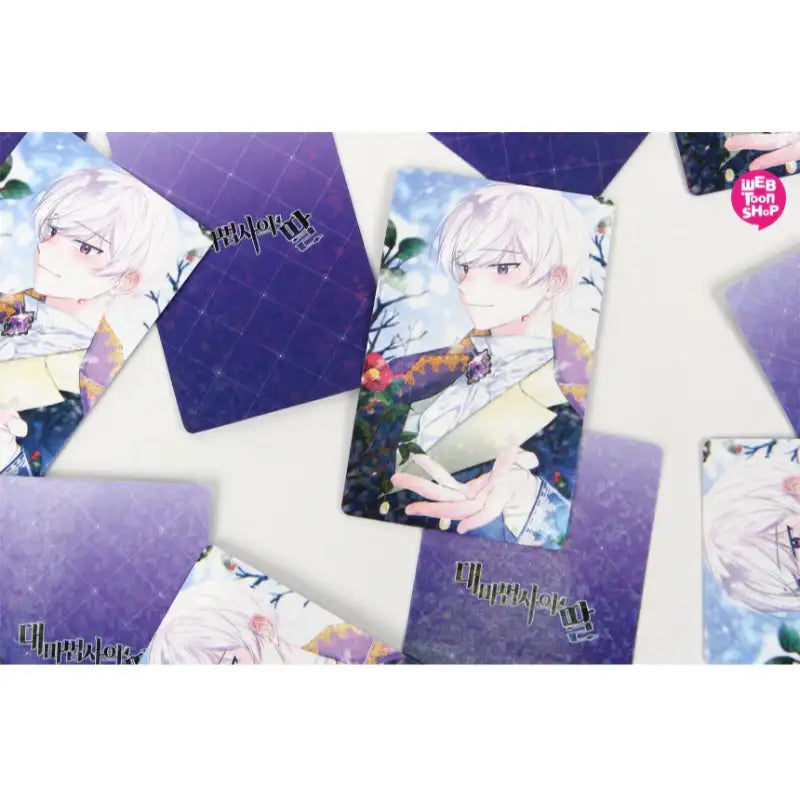 Daughter of the Archmage - Photo Card + Pin Button Set - Webtoon Shop - Photo Card - Harumio