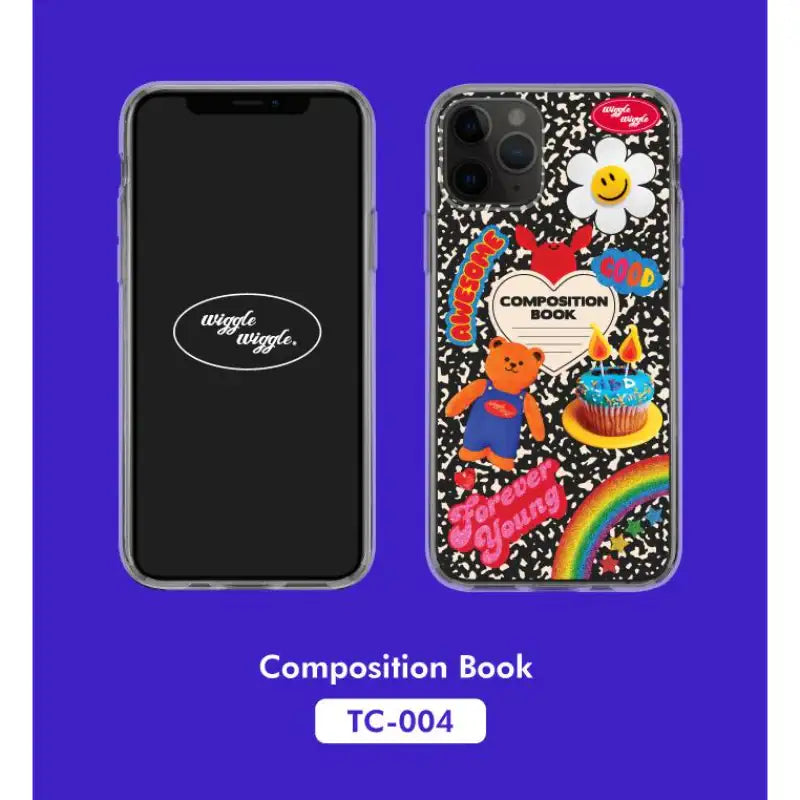 Wiggle Wiggle - iPhone Transparent Case 5 - Wiggle Wiggle - Phone Case - Harumio