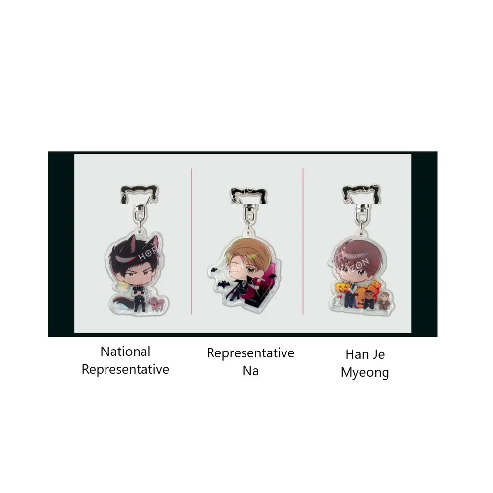 Winter Horror Land - Perfect Acrylic Keyring - Winter Horror Land - Keyring - Harumio