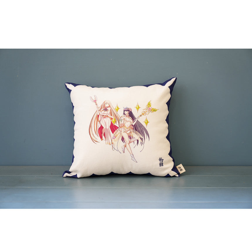 +99 Reinforced Wooden Stick - Arkasus & Urus Cushion - Webtoon Friends - Home & Living, Accessories - Harumio