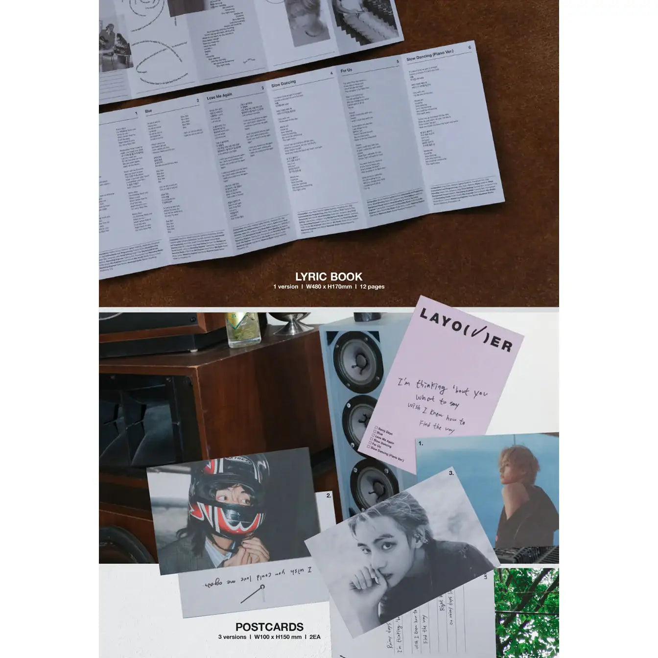 BTS V - Layover : 1st Solo Album (Weverse + Photobook Version) - BTS V - Album - Harumio