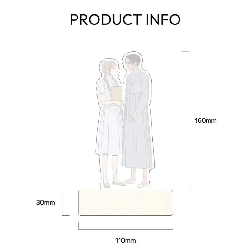 Jeong-Nyeon - Acrylic Mood Lamp - Soone Content - Acrylic Mood Light - Harumio