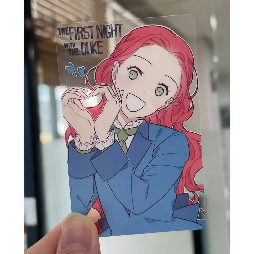 The First Night With the Duke - Transparent Photocard Set - eComiX - Photocard - Harumio