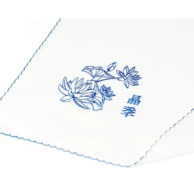 Jeong-Nyeon - Embroidered Handkerchief - Soone Content - Handkerchief - Harumio