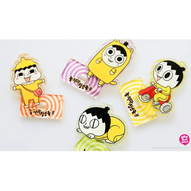 Don't Let Go of the Mental Rope - Acrylic Stand Charm - Webtoon Shop - Acrylic Stand - Harumio