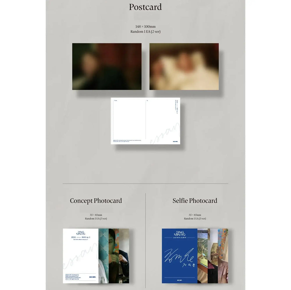 Jang Min Ho - Essay EP.2 : 2nd Mini Album - Jang Min Ho - Album - Harumio