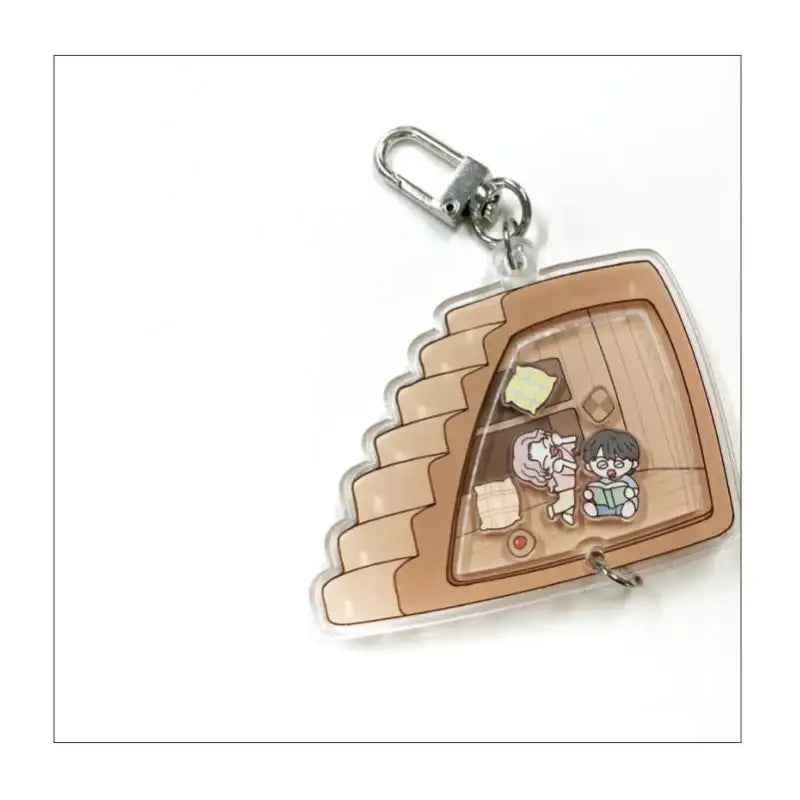 Dam Of The Forest - Shaker Acrylic Keyring - ARTRANK - Acrylic Keyring - Harumio