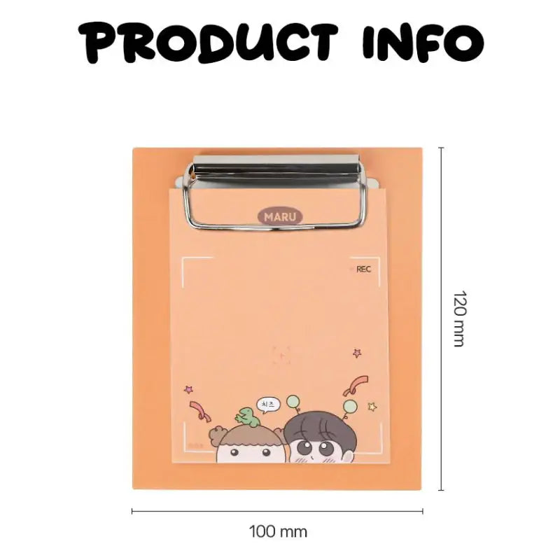 Maru Is a Puppy - Memo Clipboard - Webtoon Friends - Memo Clipboards - Harumio