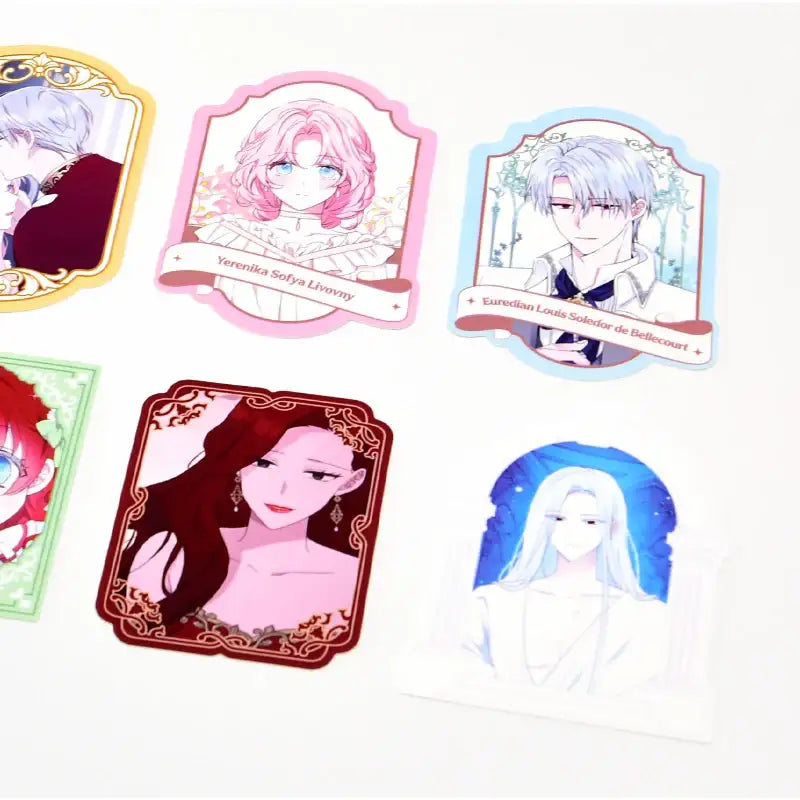 Seduce the Villain's Father - Removable Sticker Set - Soone Content - Stickers - Harumio