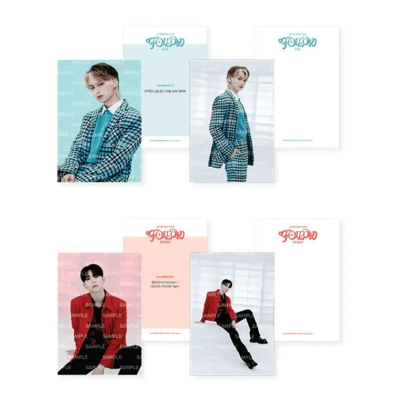 SEVENTEEN - Follow - Postcard Book - SEVENTEEN - Postcard Book - Harumio