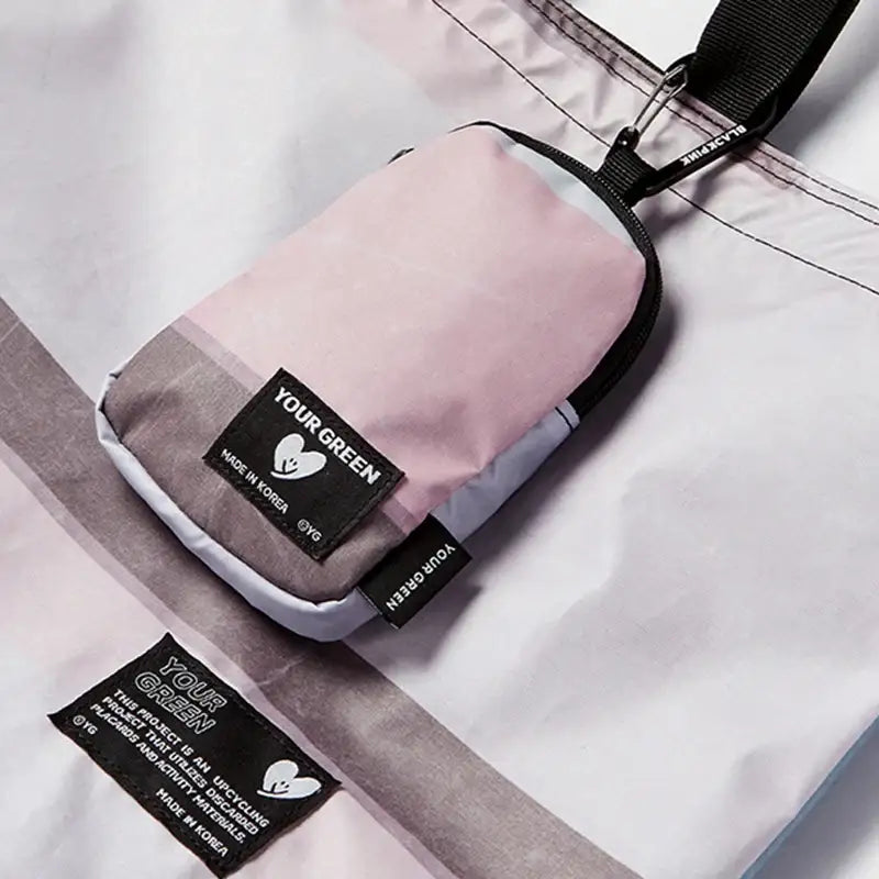 Blackpink - Your Green - Re-cycled DIY Pouch - BlackPink - Pouch - Harumio