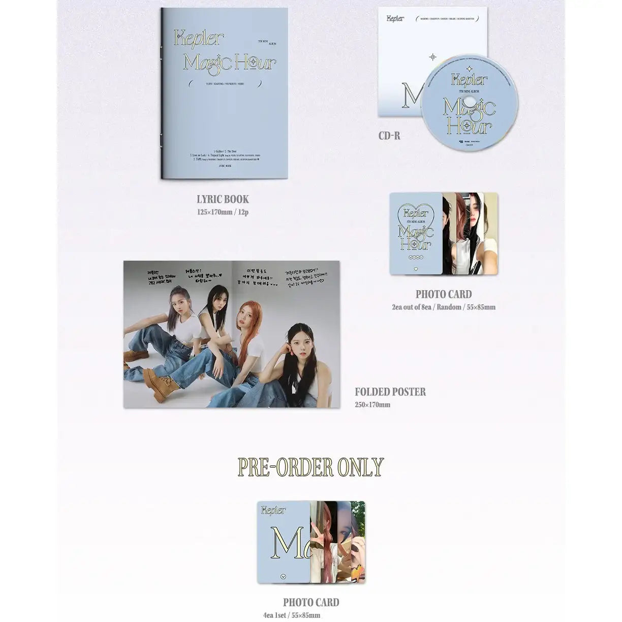 KEP1ER - Magic Hour : 5th Mini Album (Unit Version) - KEP1ER - Album - Harumio