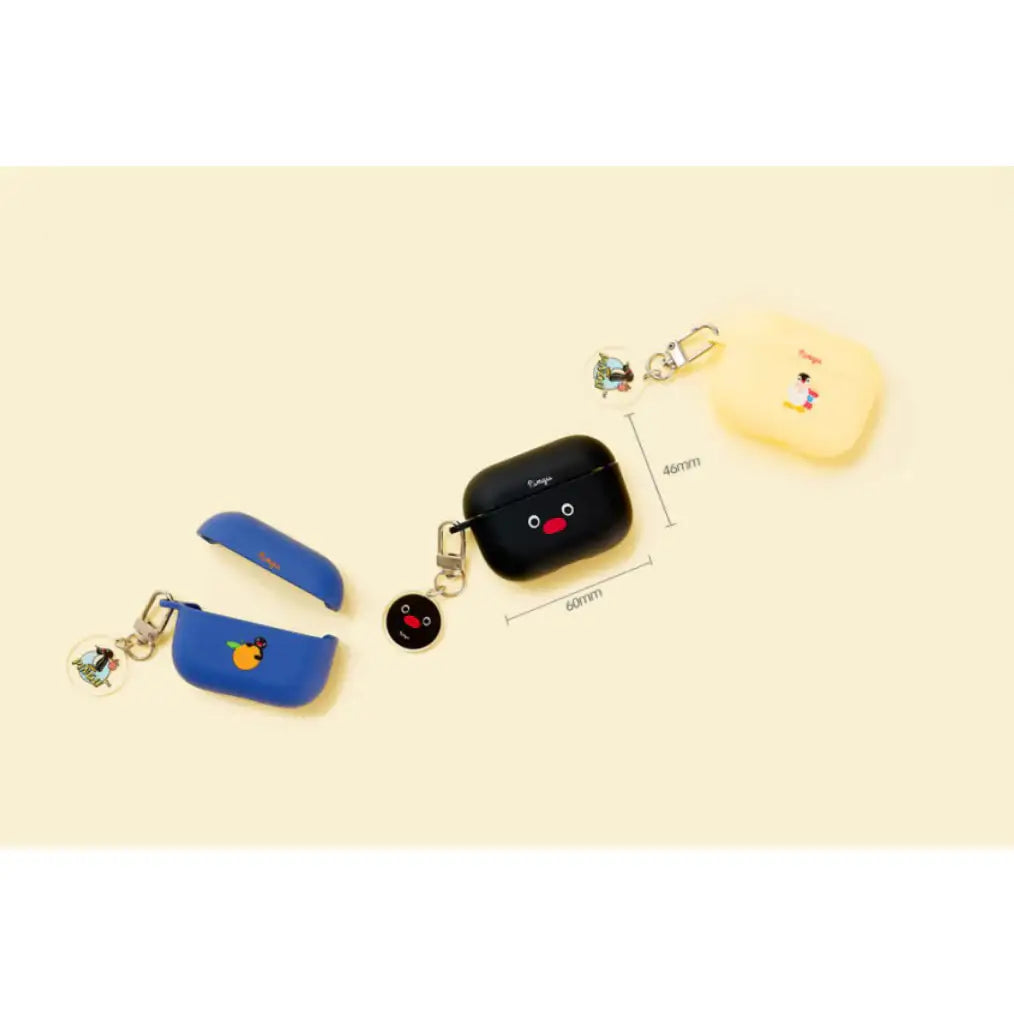 Day Needs - Pingu Newtro AirPods Pro Vivid Tone Case (with 2 Keyrings) - Day Needs - Home & Living, Accessories - Harumio