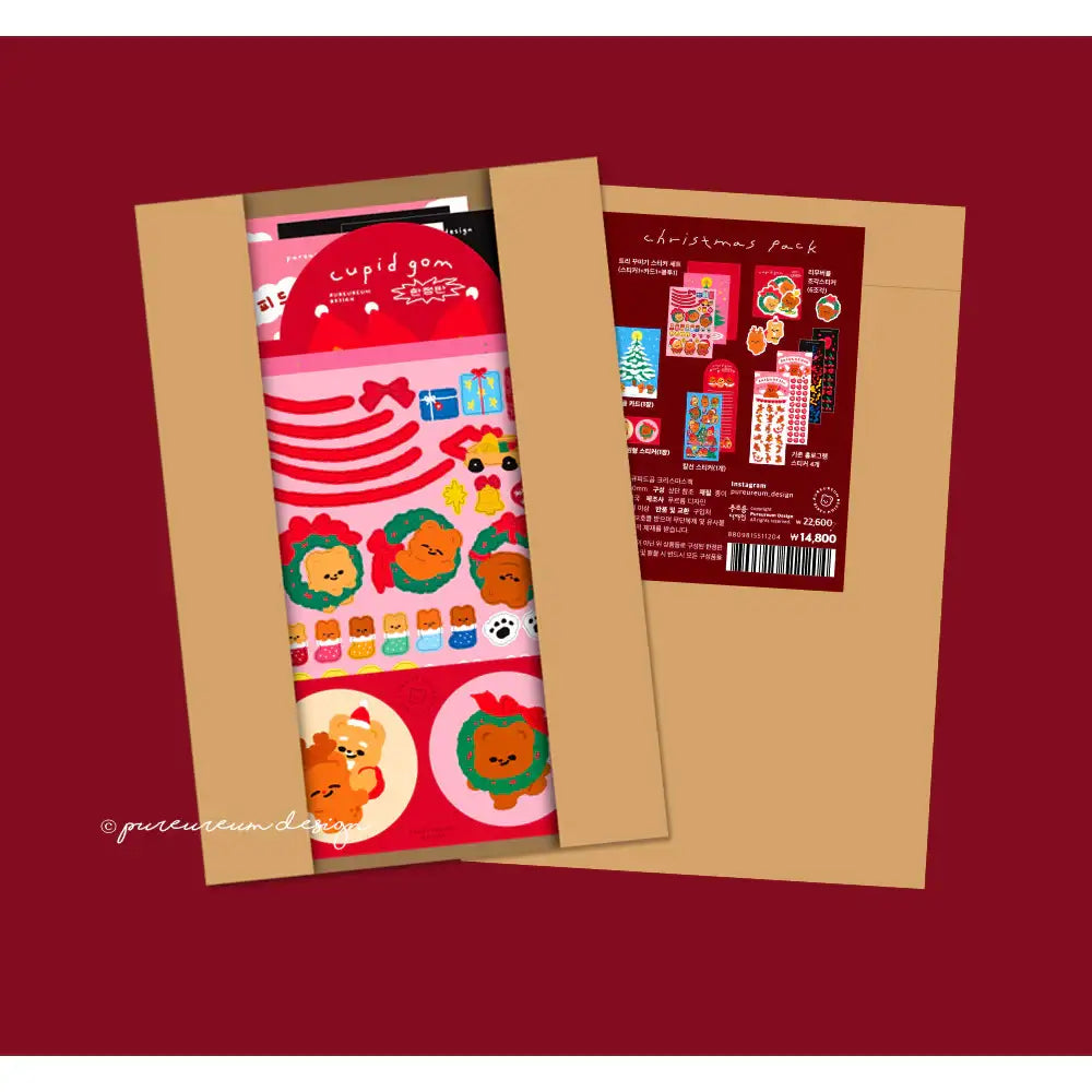 Pureureum Design - Cupid Bear Christmas Pack - Pureureum Design - Home & Living, Accessories - Harumio