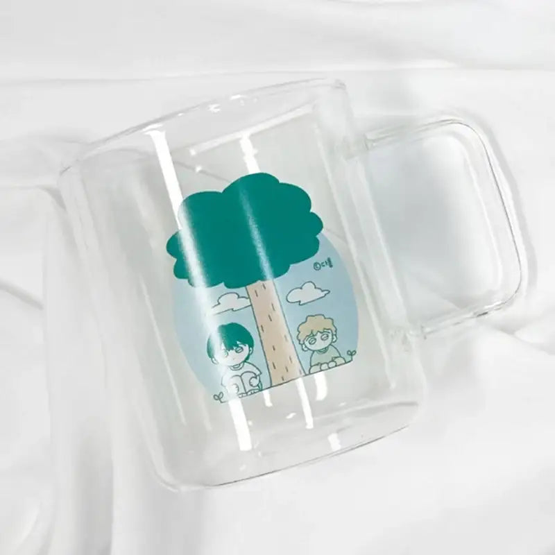 Dam Of The Forest - Glass - ARTRANK - Glass Cup - Harumio