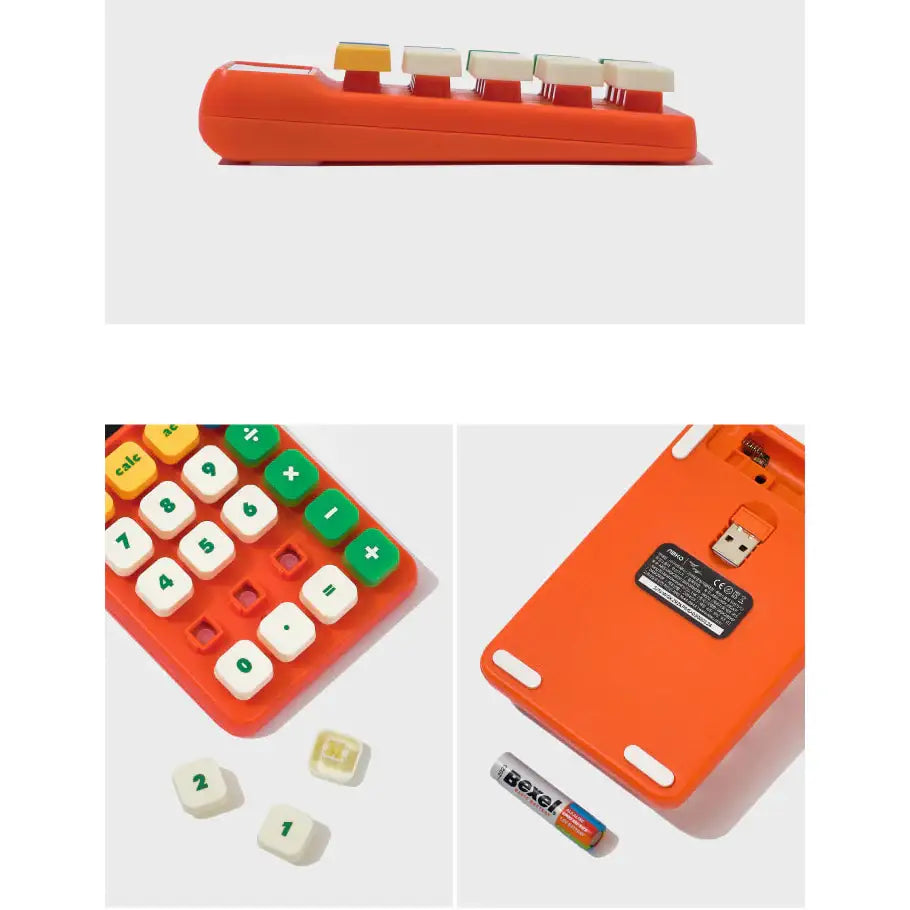 Wiggle Wiggle x ABKO - Wireless Keyboard and Mouse Set - Wiggle Wiggle - Keyboard - Harumio