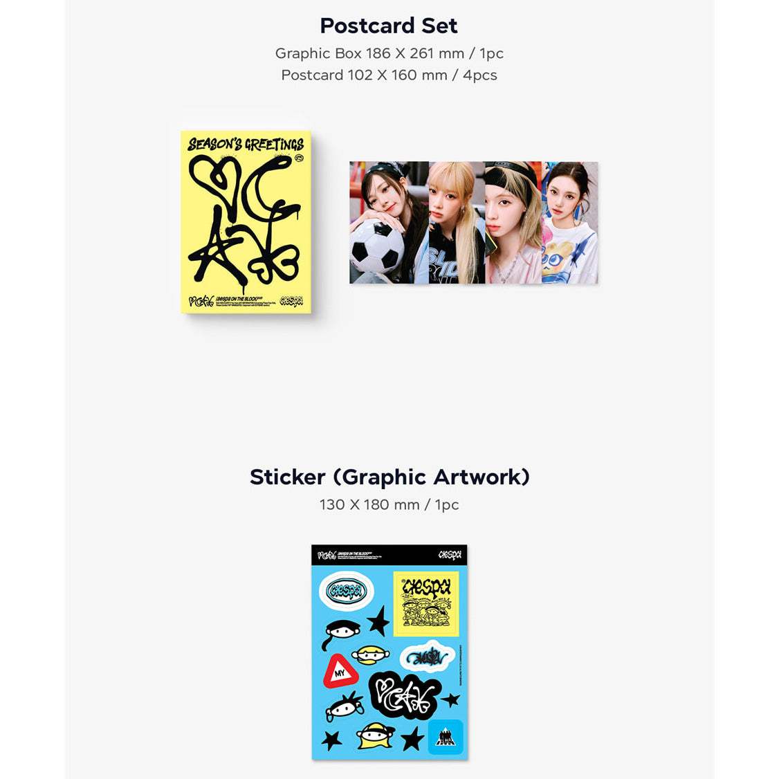 AESPA - 2025 Season's Greetings - SM Entertainment - Merchandise - Harumio