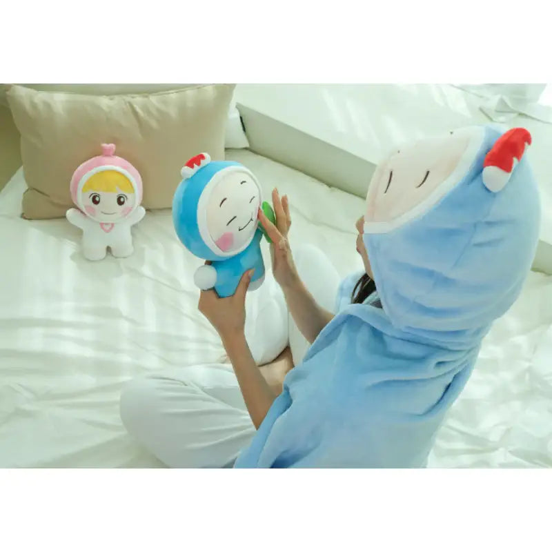 Yumi's Cells - Hooded Blanket - Webtoon Friends - Hooded Blankets - Harumio